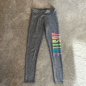 Justice girls leggings size 10